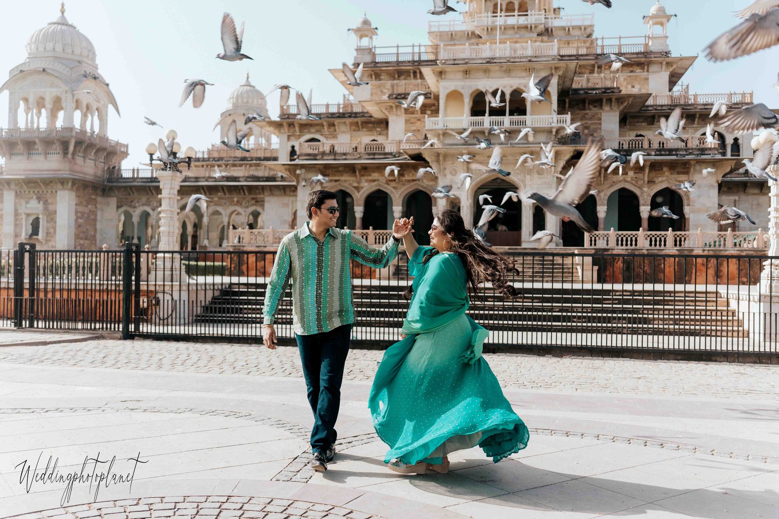 Pre wedding shoot in traditional outfits